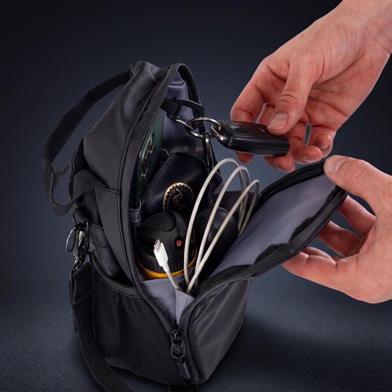 Bolso Magnético de Gimnasio — Adherencia Instantánea.