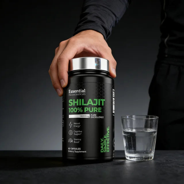 Shilajit 100% Puro — Energía, Fuerza y Resistencia Sin Estimulantes